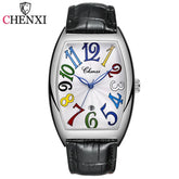 Men's Luxury Watch with Stainless Steel Case and Complete Calendar - Himpall